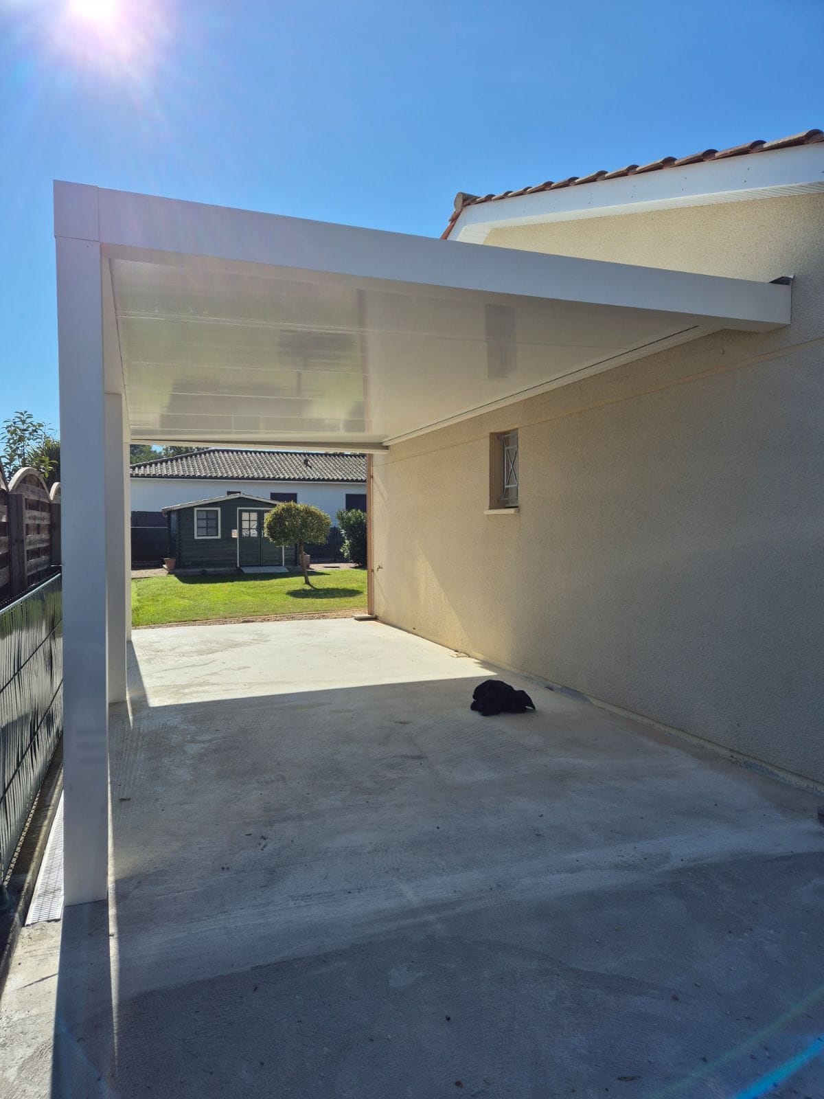 Carport polycarbonate Cestas
