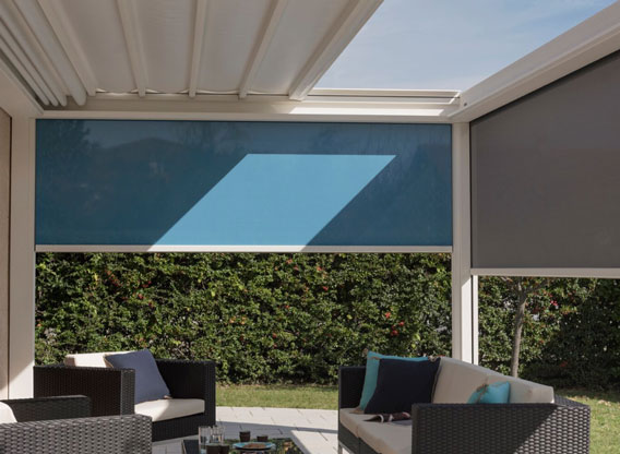 Pergola à toile rétractable