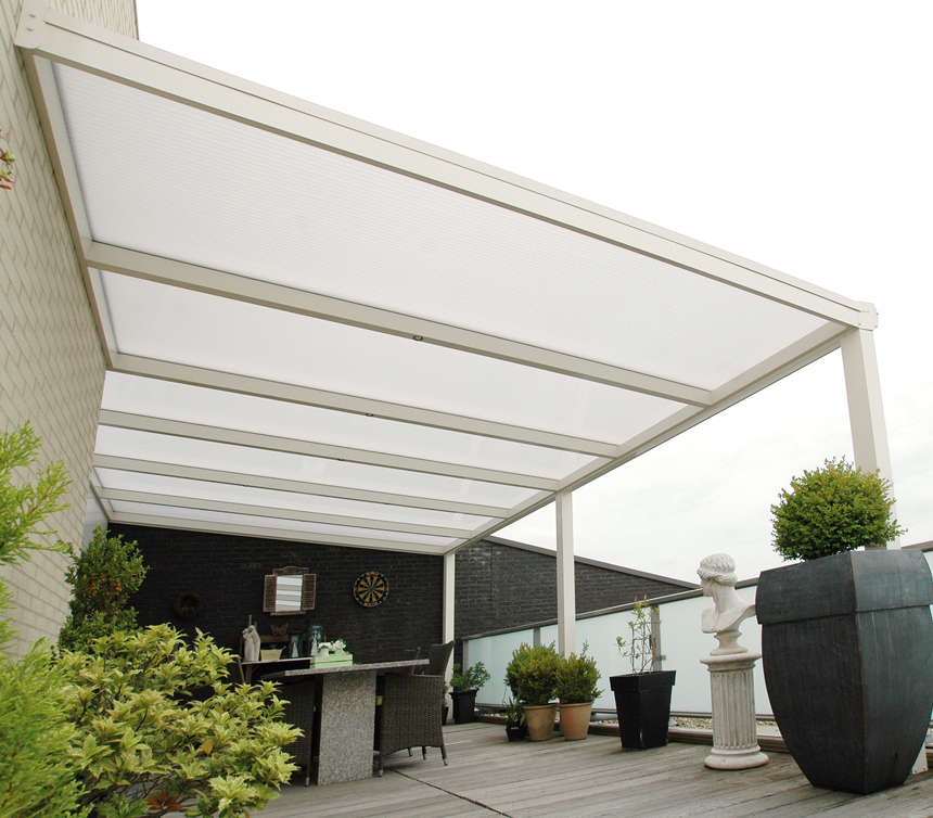 Pergola à toit fixe
