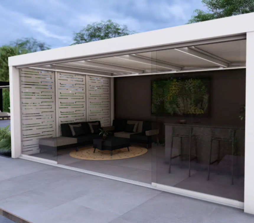 pool house